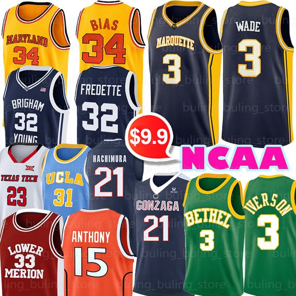 NCAA Wade 32 Jimmer Fredette Brigham Young Cougars Jerseys 23 Jarrett Culver 15 Anthony 21 Rui Hachimura Kobe 33 Bryant Bias Iverson Hunter
NCAA Wade 32 Jimmer Fredette Brigham Young Cougars Jerseys 23 Jarrett Culver 15 Anthony 21 Rui Hachimura Kobe 33 Bryant Bias Iverson Hunter