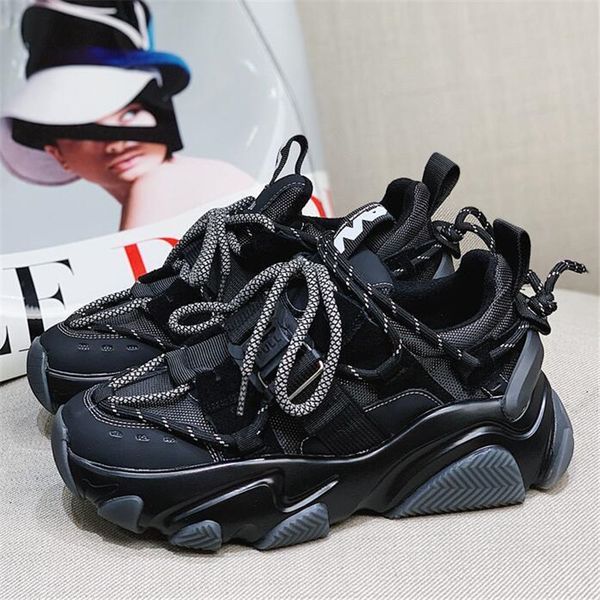 2020 new women sneakers lace-up platform flats casual flat shoes woman espadrilles ladies trainers creepers sport shoes, Black
2020 new women sneakers lace-up platform flats casual flat shoes woman espadrilles ladies trainers creepers sport shoes, Black