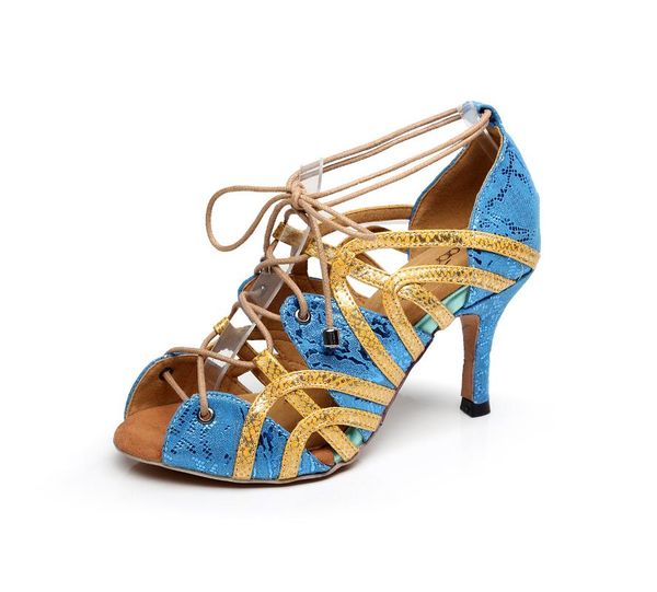 latin dance shoes blue woman high heel dancing shoes for women soft bandage design ballroom tango salsa-dance-shoes eu 33-43
latin dance shoes blue woman high heel dancing shoes for women soft bandage design ballroom tango salsa-dance-shoes eu 33-43