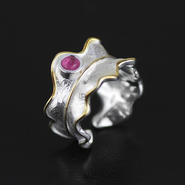 inature 925 sterling silver natural tourmaline peony leaf ring women wedding band party rings jewelry sh190721, Slivery;golden
inature 925 sterling silver natural tourmaline peony leaf ring women wedding band party rings jewelry sh190721, Slivery;golden