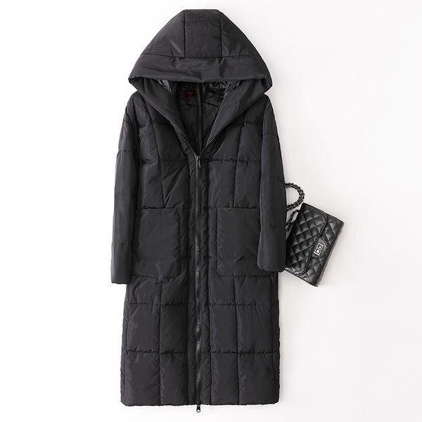 leag 2019 winter длинных повседневные пальто с капюшоном женщины теплых parka 18012, Black
leag 2019 winter длинных повседневные пальто с капюшоном женщины теплых parka 18012, Black