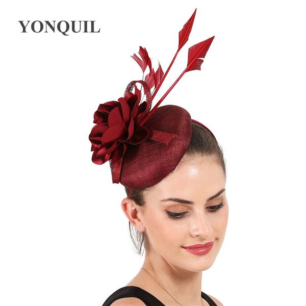 4-layer nice fascinator wedding headbands hat fashion flower headwear for elegant womens event fedora hats, Blue;gray
4-layer nice fascinator wedding headbands hat fashion flower headwear for elegant womens event fedora hats, Blue;gray