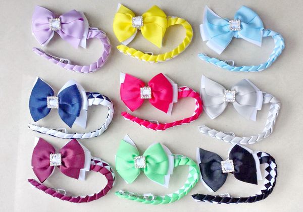 girl synthetic hair bun wraps bows clips with square crystal buckles ponytail holder donut ring head wrap hairband headband pd020, Slivery;white
girl synthetic hair bun wraps bows clips with square crystal buckles ponytail holder donut ring head wrap hairband headband pd020, Slivery;white