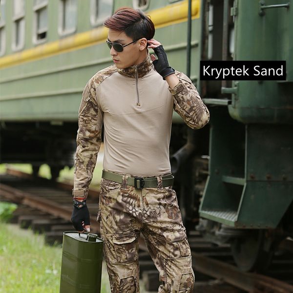 summer outdoor tactical uniform kryptek camouflage suit men army short combat shirt &cargo pants paintball hunting clothes, Blue;black
summer outdoor tactical uniform kryptek camouflage suit men army short combat shirt &cargo pants paintball hunting clothes, Blue;black