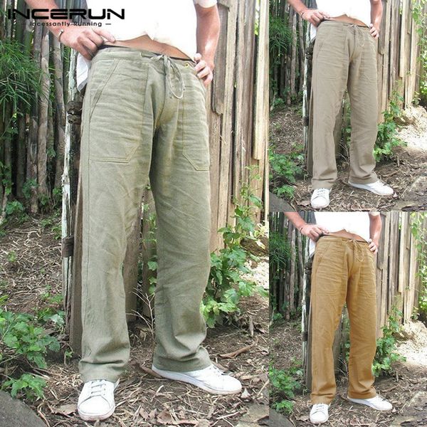 incerun 2019 men straight pants cotton casual pockets loose solid drawstring trousers men ethnic style leisure pants hombre 5xl, Black
incerun 2019 men straight pants cotton casual pockets loose solid drawstring trousers men ethnic style leisure pants hombre 5xl, Black