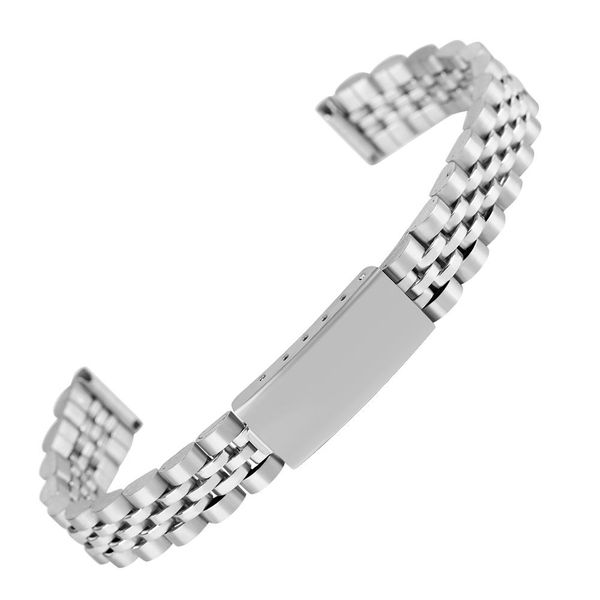 12mm silvery stainless steel watch strap for men solid metal watches band for ladies adjustable bangle watches strap friends, Black;brown
12mm silvery stainless steel watch strap for men solid metal watches band for ladies adjustable bangle watches strap friends, Black;brown