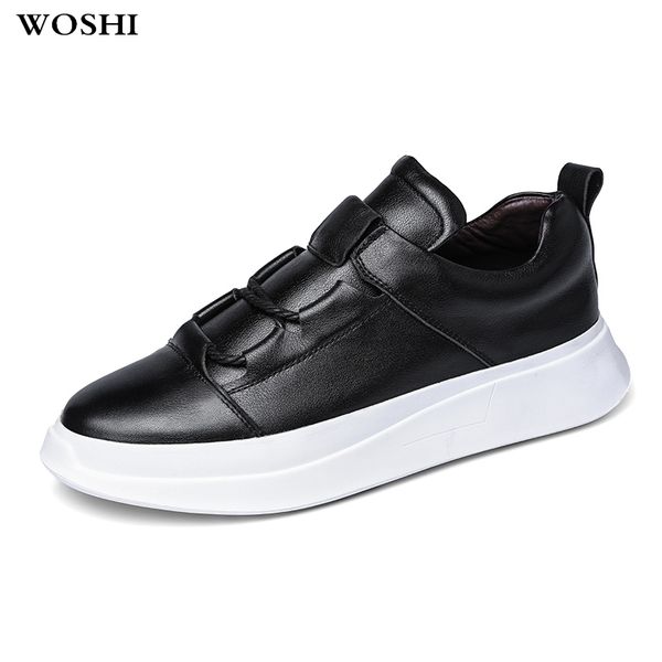 men's casual shoes outdoor fashion genuine leather handmade sewing business leisure man shoes soft skin driving male, Black
men's casual shoes outdoor fashion genuine leather handmade sewing business leisure man shoes soft skin driving male, Black