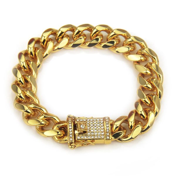 hip-hop man fully-jewelled bracelet nightclub street clubbing arrogance cuba chain bracelet hand decorate, Golden;silver
hip-hop man fully-jewelled bracelet nightclub street clubbing arrogance cuba chain bracelet hand decorate, Golden;silver