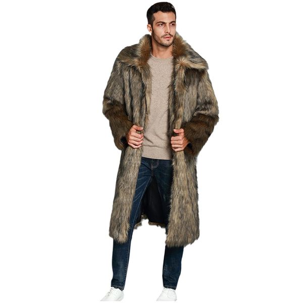 kancoold winter men faux fur coat jacket lapel winter long warm coat outerwear jacket cardigan outwear long-sleeved coats 829, Black;brown
kancoold winter men faux fur coat jacket lapel winter long warm coat outerwear jacket cardigan outwear long-sleeved coats 829, Black;brown