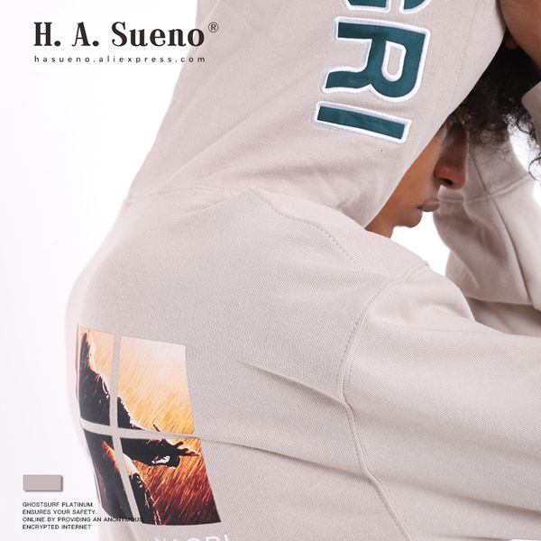 h.a.sueno 2019 autumn and winter thick mens sweatshirts cotton khaki mens hoodies oversized hoody for men drop shipping /7, Black
h.a.sueno 2019 autumn and winter thick mens sweatshirts cotton khaki mens hoodies oversized hoody for men drop shipping /7, Black