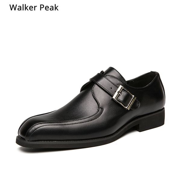 men business dress shoes fashion lace up flats genuine leather formal office loafers party wedding oxfords shoes male walkerpeak, Black
men business dress shoes fashion lace up flats genuine leather formal office loafers party wedding oxfords shoes male walkerpeak, Black