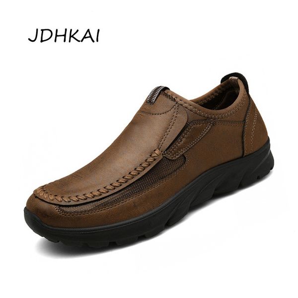 2019 new autumn casual men's shoes loafers handmade leisure genuine leather shoes men slip-on warm male sneakers moccasins, Black
2019 new autumn casual men's shoes loafers handmade leisure genuine leather shoes men slip-on warm male sneakers moccasins, Black