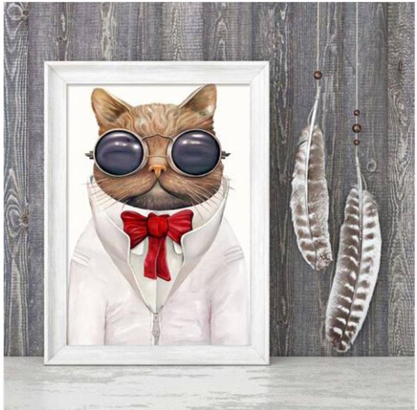 wholesales modern abstract huge wall art oil painting on canvas glasses cat unframed room decor
wholesales modern abstract huge wall art oil painting on canvas glasses cat unframed room decor