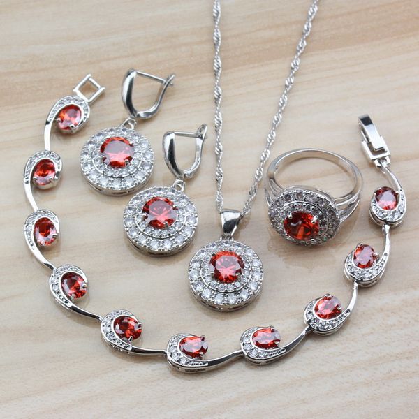 a nice bridal 925 silver round women wedding jewelry sets with natural red rhodolite earrings/necklace/bracelet and ring sets, Slivery;golden
a nice bridal 925 silver round women wedding jewelry sets with natural red rhodolite earrings/necklace/bracelet and ring sets, Slivery;golden