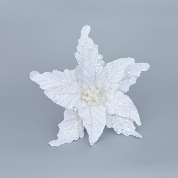 10pcs diy cuttings artificial white flowers sequins glitter home ornament festivals christmas wedding tree decor party supplies
10pcs diy cuttings artificial white flowers sequins glitter home ornament festivals christmas wedding tree decor party supplies