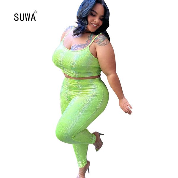 plus size xl-4xl green style women 2 piece outfit sleeveless crop high waist pencil pants street club matching sets, White
plus size xl-4xl green style women 2 piece outfit sleeveless crop high waist pencil pants street club matching sets, White