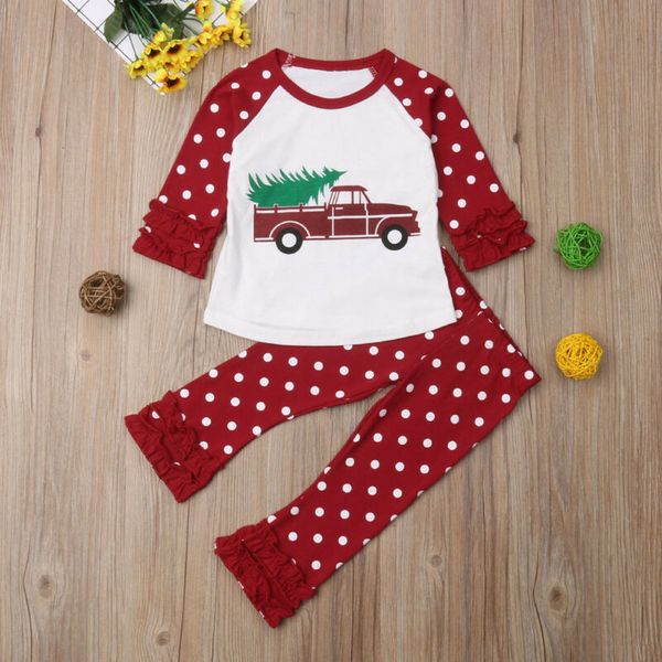 xmas toddler kids baby girls christmas long sleeve polka dot pants leggings sets outfits girls clothes, White
xmas toddler kids baby girls christmas long sleeve polka dot pants leggings sets outfits girls clothes, White