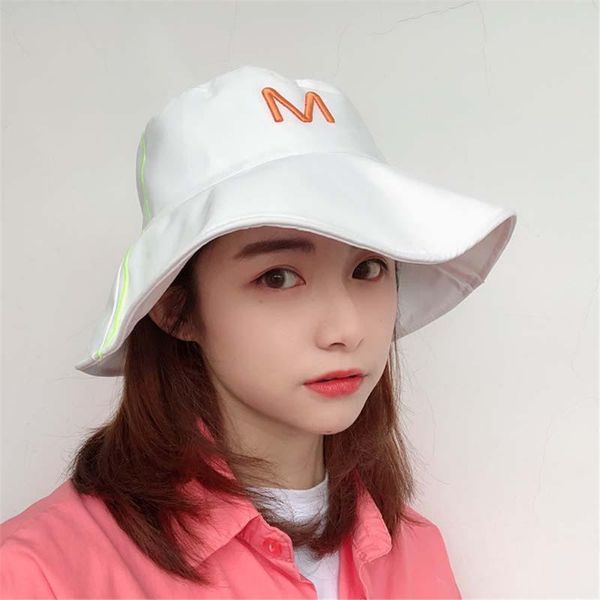 japanese spring and summer m fisherman hat korean version of the casual student letters embroidered basin hat visor ws-2517
japanese spring and summer m fisherman hat korean version of the casual student letters embroidered basin hat visor ws-2517