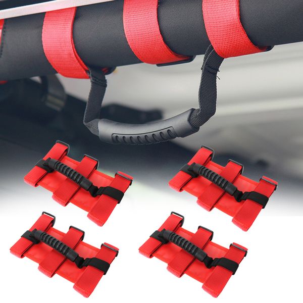 red roll bar grab handles grip handle for jeep wrangler yj tj jk jk jl jlu sports sahara om rubicon x unlimited 1955-2018
red roll bar grab handles grip handle for jeep wrangler yj tj jk jk jl jlu sports sahara om rubicon x unlimited 1955-2018
