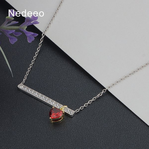 nedeeo 925sterling серебряный слиток женщины подвесной ожерелье украшено cubic циркон день рождения подарок для женщин, Golden;silver
nedeeo 925sterling серебряный слиток женщины подвесной ожерелье украшено cubic циркон день рождения подарок для женщин, Golden;silver