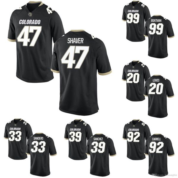 brian boatman stitched men's colorado buffaloes drew lewis christian shaver chase sanders carrell college football jersey, Black
brian boatman stitched men's colorado buffaloes drew lewis christian shaver chase sanders carrell college football jersey, Black