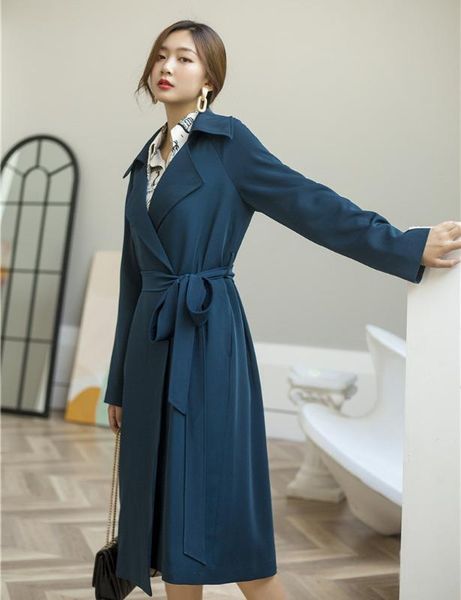 spring female trench coat high street women clothes 2020 loose outerwear woman worker streetwear long windbreaker with belt, Tan;black
spring female trench coat high street women clothes 2020 loose outerwear woman worker streetwear long windbreaker with belt, Tan;black