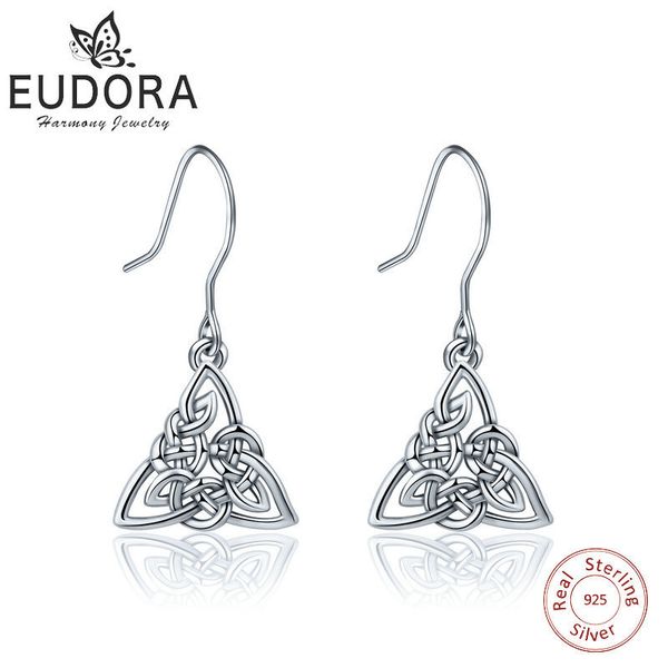 eudora 925 sterling silver celtics tiquetra trinity knot drop earrings fashion earring women fine jewelry charming gift cye043
eudora 925 sterling silver celtics tiquetra trinity knot drop earrings fashion earring women fine jewelry charming gift cye043