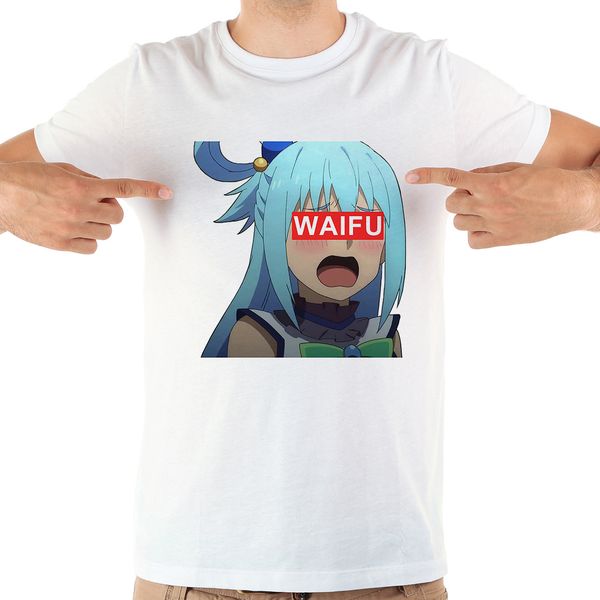japan anime aqua konosuba waifu funny tshirt men summer new white short sleeve casual homme otaku manga t shirt, White;black
japan anime aqua konosuba waifu funny tshirt men summer new white short sleeve casual homme otaku manga t shirt, White;black