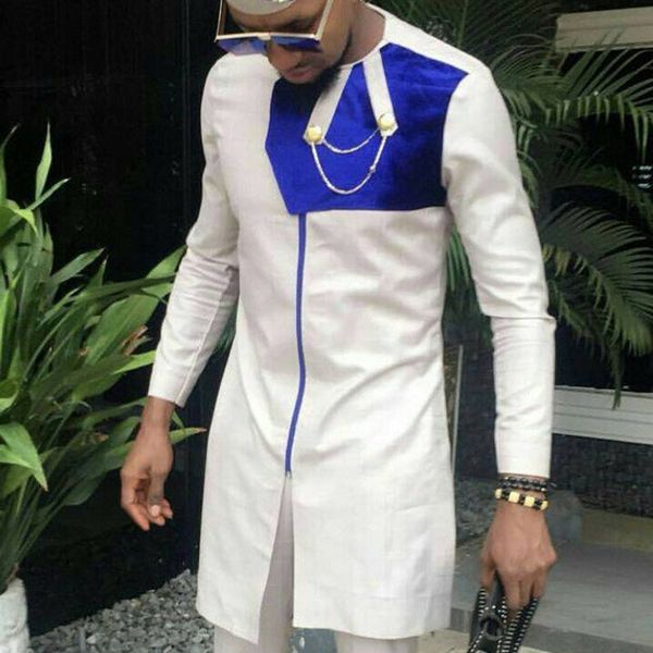 african clothes man dashiki color block tee shirt long sleeve autumn fall 2019 male white luxury men shirt africa clothing, White;black
african clothes man dashiki color block tee shirt long sleeve autumn fall 2019 male white luxury men shirt africa clothing, White;black