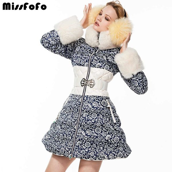 missfofo brand women down coats and clj jackets real fur slim dress-down waist long duck down coat women's clothing parka, Black
missfofo brand women down coats and clj jackets real fur slim dress-down waist long duck down coat women's clothing parka, Black