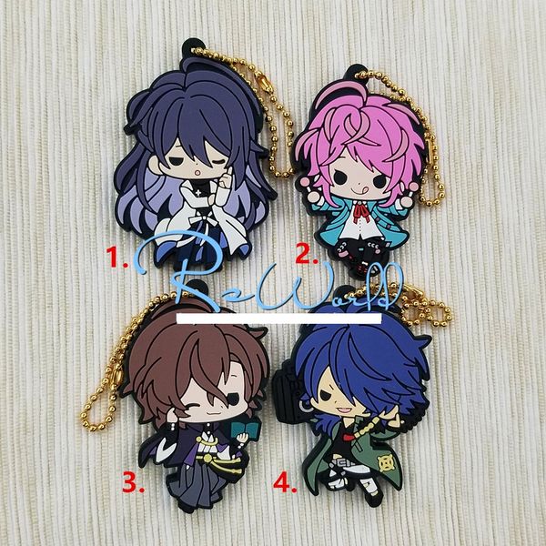 2019 new arrival hypnosismic -division rap battle drb original japanese anime figure rubber mobile phone charms/key chain/strap, Silver
2019 new arrival hypnosismic -division rap battle drb original japanese anime figure rubber mobile phone charms/key chain/strap, Silver