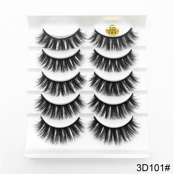 5pairs 3d faux mink lashes natural long false eyelashes volume fake lashes makeup extension eyelashes maquiagem
5pairs 3d faux mink lashes natural long false eyelashes volume fake lashes makeup extension eyelashes maquiagem