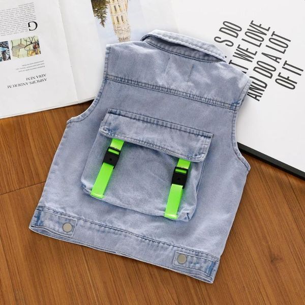 1-8t baby vests boys girls jeans babe jacket denim waistcoats outerwear children clothing spring autumn clothes kids vest, Blue
1-8t baby vests boys girls jeans babe jacket denim waistcoats outerwear children clothing spring autumn clothes kids vest, Blue