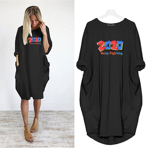 fashion letter printed dresses for women casual long sleeve shirts dress with pockets womens streetwear size s-5xl, Black;gray
fashion letter printed dresses for women casual long sleeve shirts dress with pockets womens streetwear size s-5xl, Black;gray