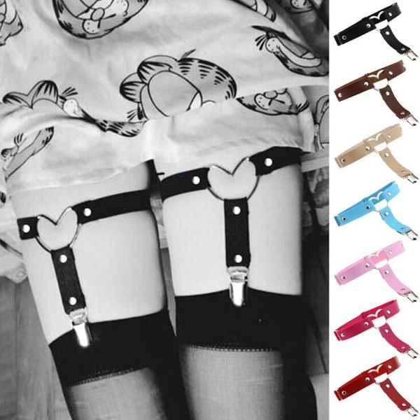 diezi punk goth pu leather elastic garter belt leg thigh ring suspender stockings belt leg chain harness heart body jewelry, Silver
diezi punk goth pu leather elastic garter belt leg thigh ring suspender stockings belt leg chain harness heart body jewelry, Silver