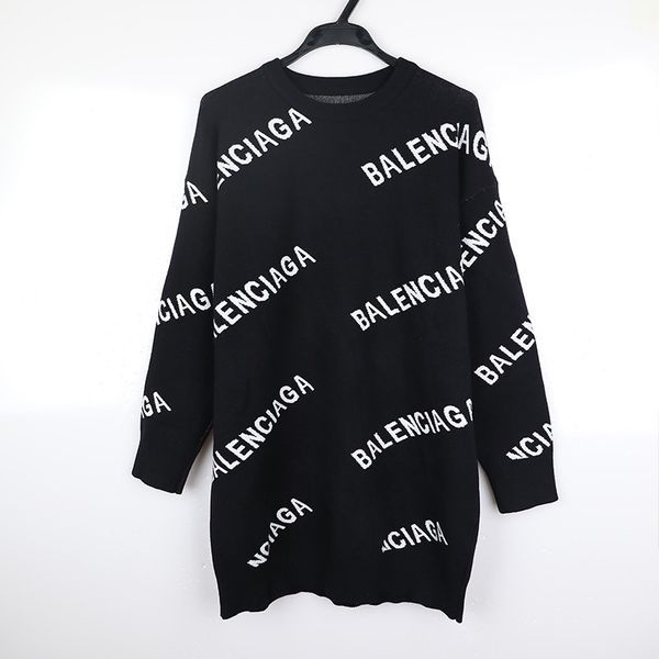 2020 new design women's letter print long sleeve o-neck loose plus size knitted sweater medium long pullover jumpers s l xl xxl, White;black
2020 new design women's letter print long sleeve o-neck loose plus size knitted sweater medium long pullover jumpers s l xl xxl, White;black