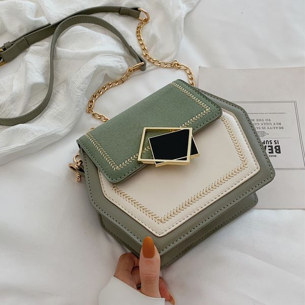 contrast color scrub shoulder bags for women chain hexagon women messenger bag design lock female handbag 2020 new
contrast color scrub shoulder bags for women chain hexagon women messenger bag design lock female handbag 2020 new
