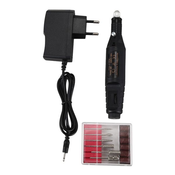 1 set of nail tools, nail polisher, electric pen type polisher, peeling and polishing machine, us plug, Silver
1 set of nail tools, nail polisher, electric pen type polisher, peeling and polishing machine, us plug, Silver