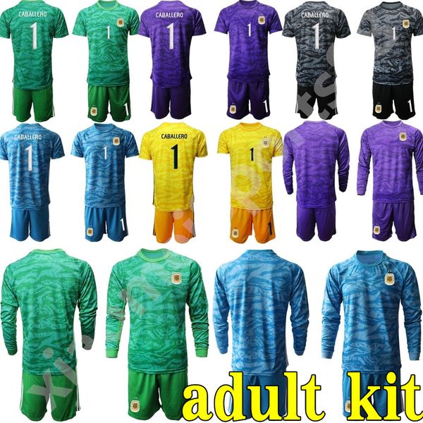goalkeeper kit argentina long sleeve goalie soccer jersey set sergio romero 1 nahuel guzman 12 agustin marchesin football shirt kits, Black
goalkeeper kit argentina long sleeve goalie soccer jersey set sergio romero 1 nahuel guzman 12 agustin marchesin football shirt kits, Black