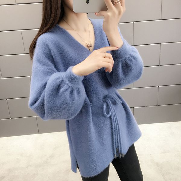 10225 (3 room 12 rows on 4) new woolly v-neck waist with lantern sleeve sweater 70, White;black
10225 (3 room 12 rows on 4) new woolly v-neck waist with lantern sleeve sweater 70, White;black