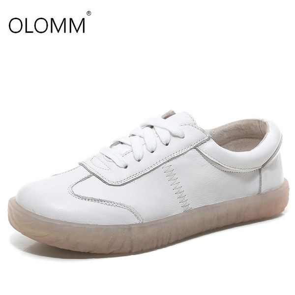 2019 spring and summer new leather women's shoes non-slip mother shoes womens flats platform zapatos de mujer, Black
2019 spring and summer new leather women's shoes non-slip mother shoes womens flats platform zapatos de mujer, Black