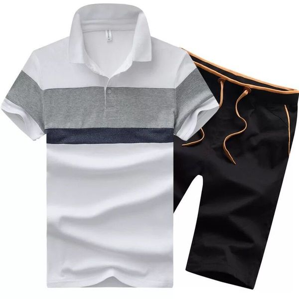 mens designer tracksuits wide striped polo shorts 2pcs sets summer beach short sleeve plus size casual suits, Gray
mens designer tracksuits wide striped polo shorts 2pcs sets summer beach short sleeve plus size casual suits, Gray