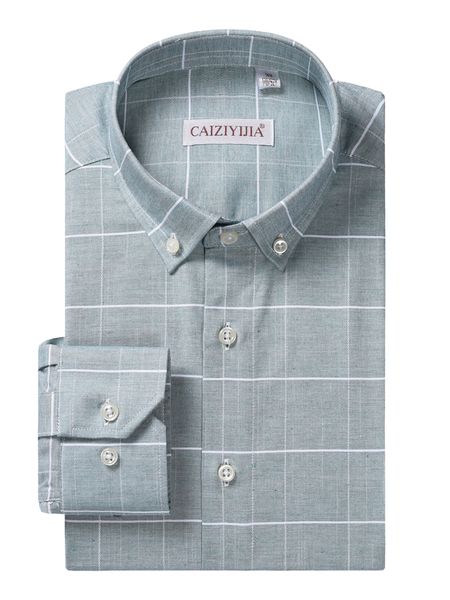 caiziyijia 2019 new autumn plaid shirt men casual long sleeve camisa masculina slim fit fashion brand mens clothing plus size, White;black
caiziyijia 2019 new autumn plaid shirt men casual long sleeve camisa masculina slim fit fashion brand mens clothing plus size, White;black