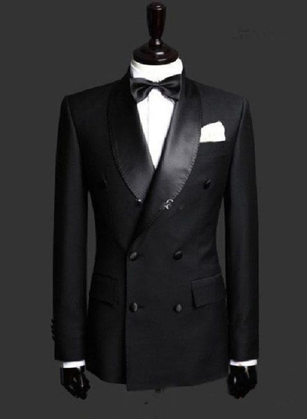 новые высокого качества шаль лацкане groomsmen двубортный groom tuxedos 2 шт мужские костюмы свадебная / prom best man blazer (куртка + брюк, Black;gray
новые высокого качества шаль лацкане groomsmen двубортный groom tuxedos 2 шт мужские костюмы свадебная / prom best man blazer (куртка + брюк, Black;gray