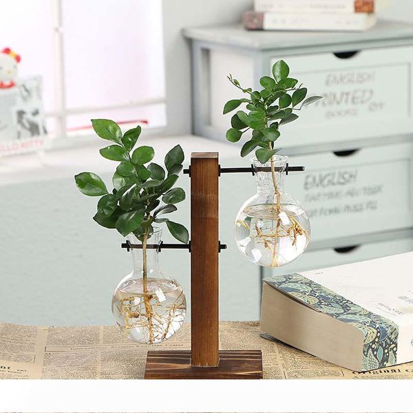 terrarium hydroponic plant vases vintage flower pot transparent vase wooden frame glass tableplants home bonsai decor
terrarium hydroponic plant vases vintage flower pot transparent vase wooden frame glass tableplants home bonsai decor