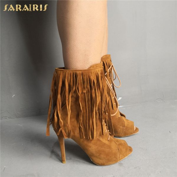 sarairis summer boots plus size 47 party sandals women shoes gladiator fringes high heels shoes woman, Black
sarairis summer boots plus size 47 party sandals women shoes gladiator fringes high heels shoes woman, Black