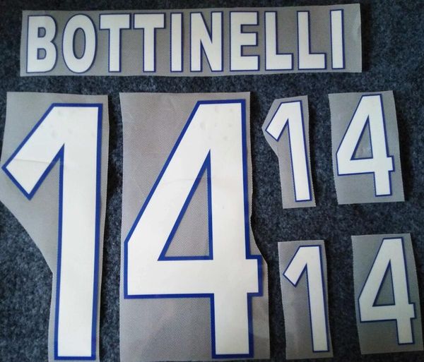 2008 2009 sampdoria white printing retro soccer nameset #14 bottinelli player's stamping vintage letters impressed plastic football sti
2008 2009 sampdoria white printing retro soccer nameset #14 bottinelli player's stamping vintage letters impressed plastic football sti