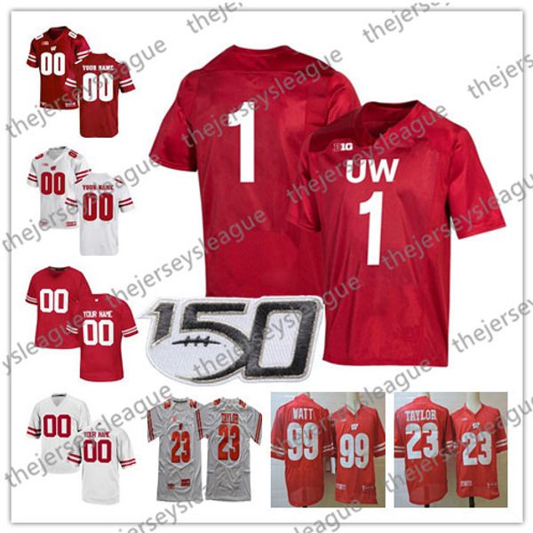 150th patch 2019 badgers custom any number name stitched white new red #27 rafael gaglianone 81 troy fumagalli ncaa football jersey, Black;red
150th patch 2019 badgers custom any number name stitched white new red #27 rafael gaglianone 81 troy fumagalli ncaa football jersey, Black;red