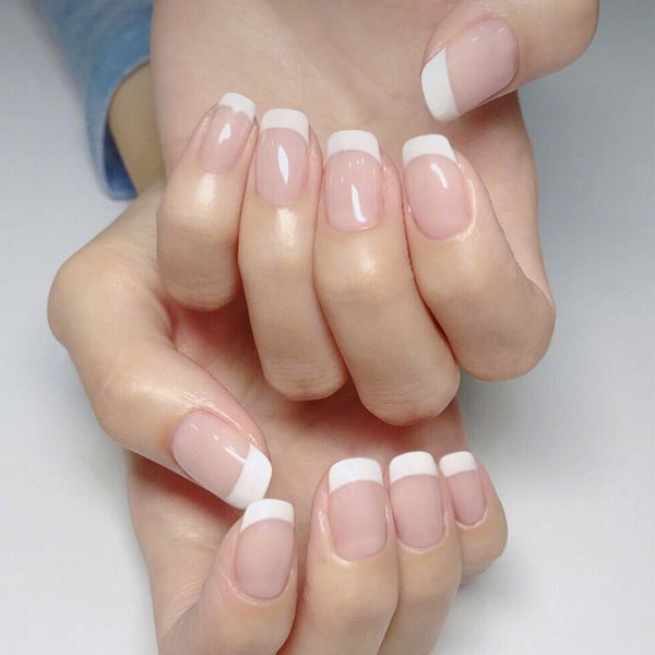 24pcs classical natural french short long square false nails acrylic full artificial finished nails for home office faux ongles, Red;gold
24pcs classical natural french short long square false nails acrylic full artificial finished nails for home office faux ongles, Red;gold