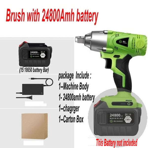 24800amh кисть 25800amh бесщеточный аккумуляторный электрический гайковерт торцевых ключей батареи li ручной бур электроинструмент
24800amh кисть 25800amh бесщеточный аккумуляторный электрический гайковерт торцевых ключей батареи li ручной бур электроинструмент